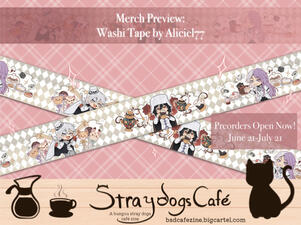 Washi Tape for BSD Cafe Zine